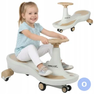 Jeździk grawitacyjny dla dzieci z muzyką i LED 76 cm — zdjęcie 1